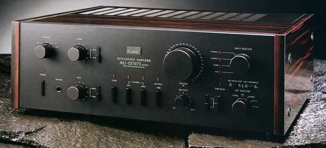 Sansui au-D707F Extra 經典黑檀木箱綜擴- MyAV視聽商情網