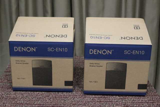 DENON SC-EN10杜比全景聲音箱SC-EN10黑色一對- MyAV視聽商情網