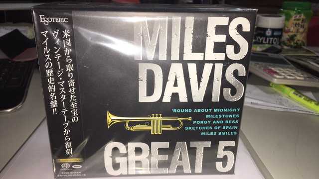 ESOTERIC 爵士樂名作選集MILES DAVIS GREAT 5 - MyAV視聽商情網