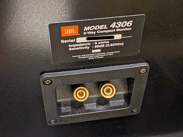 JBL4306新款物超所值的入門號角書架喇叭(含腳架) 台北02-82370582